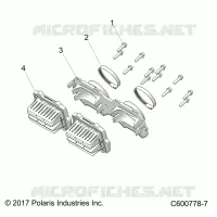 ENGINE, REED VALVE AND THROTTLE BODY ADAPTOR