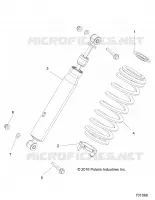 REAR SUSPENSION SHOCK MOUNTING