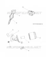 ENGINE, OIL FILTER AND DIPSTICK