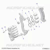 FRONT BRAKE CALIPER