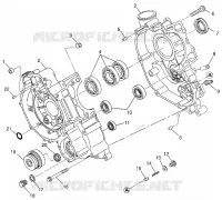 CRANKCASE MAGNUM 4X4 W97AC42A, SWEDISH MAGNUM 4X4 S97AC42E AND NORWEGIAN MA (4940834083C012)