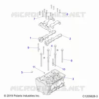 ENGINE, CYLINDER HEAD