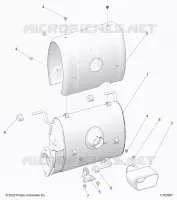 ENGINE, EXHAUST SYSTEM, SILENCER AND RELATED