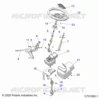 STEERING,STEERING ASSEMBLY, EPS