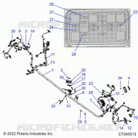 ELECTRICAL, WIRE HARNESS, CHASSIS