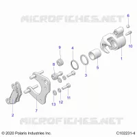 FRONT BRAKE CALIPER