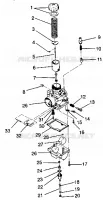 CARBURETOR XLT 0940767, XLT SP 0940667   XLT SKS 0940567 (4925022502038A)