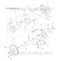 ENGINE, OIL SYSTEM AND OIL PUMP