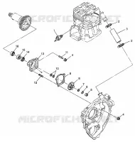 WATER PUMP (400L) XPRESS 400L W97CA38C (4939603960E002)
