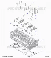 ENGINE, CYLINDER HEAD