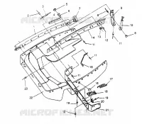 NOSEPAN ASSEMBLY XLT 0950756, XLT SKS 0950556,  XLT SKS EURO E950556   XLT (4928842884A010)