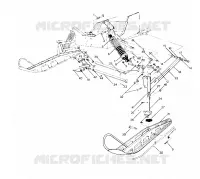 FRONT SUSPENSION AND SKI CLASSIC, 400 AND 650 (4914131413007A)