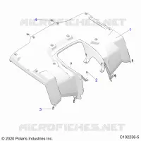 REAR BODYWORK CAB