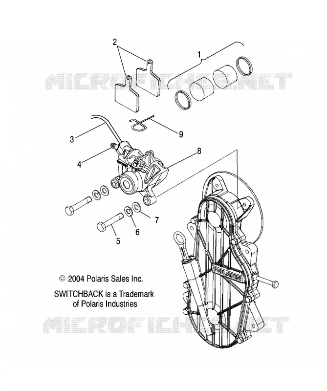 BRAKE CALIPER MOUNTING