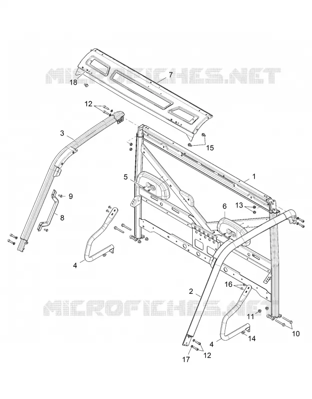 CHASSIS, CAB FRAME