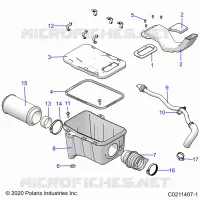 ENGINE, AIR INTAKE SYSTEM