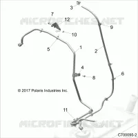 BODY, FUEL LINE