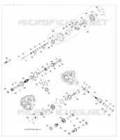 DRIVE TRAIN, MAIN GEARCASE INTERNALS