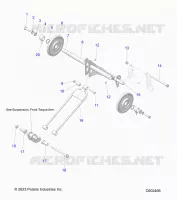 SUSPENSION, REAR TORQUE ARM