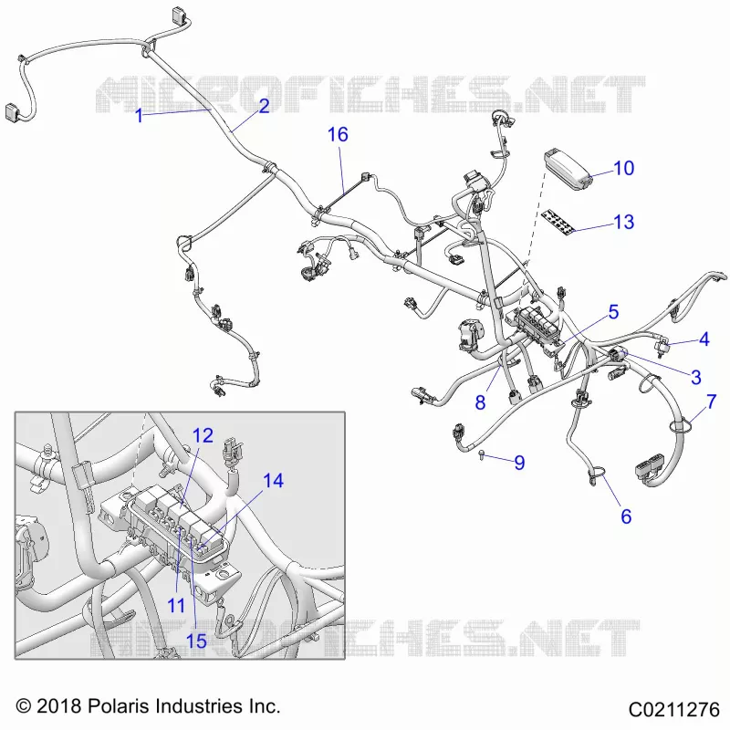 MAIN WIRE HARNESS