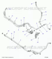 COOLING ROUTING MANIFOLD