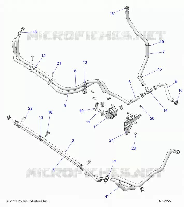 COOLING ROUTING MANIFOLD