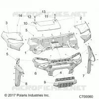 HOOD AND FRONT FACIA