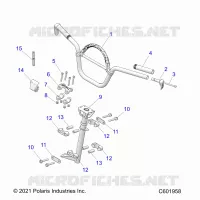STEERING, HANDLEBAR MOUNTING