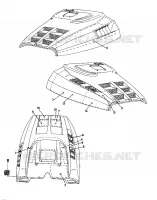 HOOD-FOAM/FOIL 400 XC (4920122012023A)