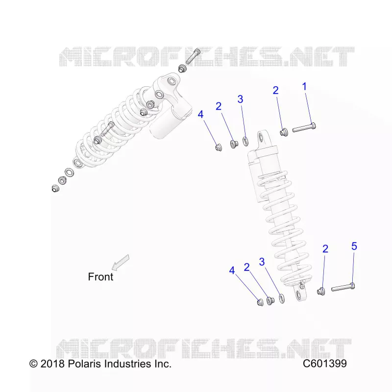 SUSPENSION, SHOCK MOUNTING (IFS)