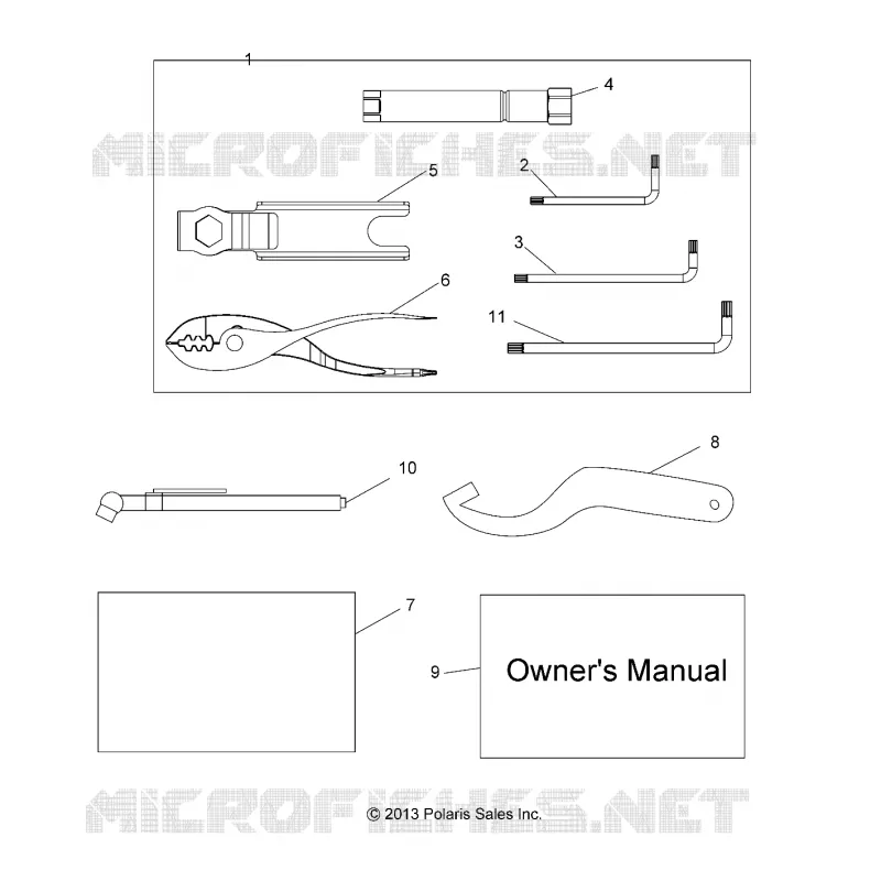 REFERENCES, TOOL KIT  AND OWNERS MANUAL