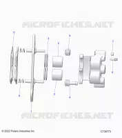 FRONT BRAKE CALIPER