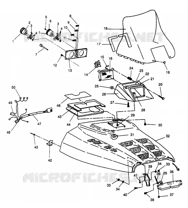 HOOD WIDETRAK LX 0962064 AND EUROPEAN WIDETRAK LX E962064 (4931643164A009)
