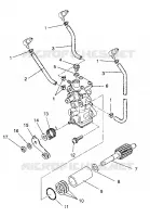 OIL PUMP ASSEMBLY RXL / 0930768 AND RXL SKS / 0930568 (4922992299034A)