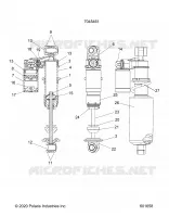 SUSPENSION, FRONT SHOCK TRACK