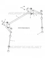 REAR SUSPENSION STABILIZER BAR