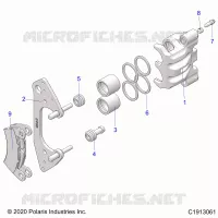 FRONT BRAKE CALIPER