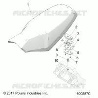 SEAT ASM., DRIVER