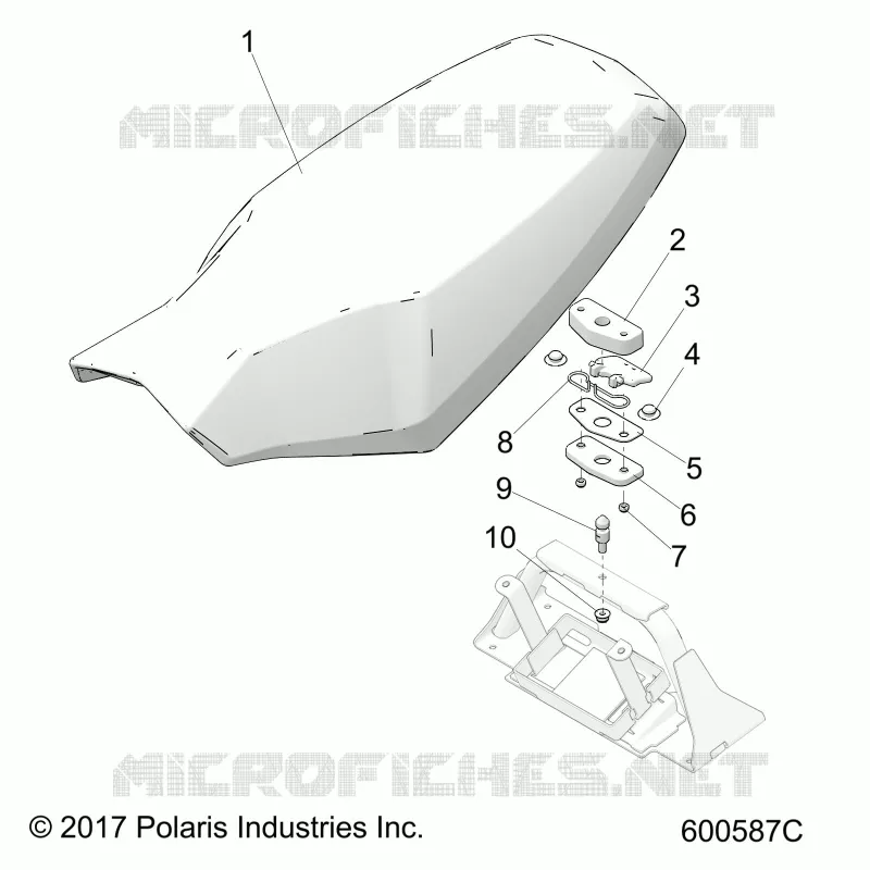 SEAT ASM., DRIVER