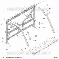 CHASSIS, CAB FRAME