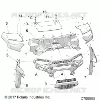 HOOD AND FRONT FACIA