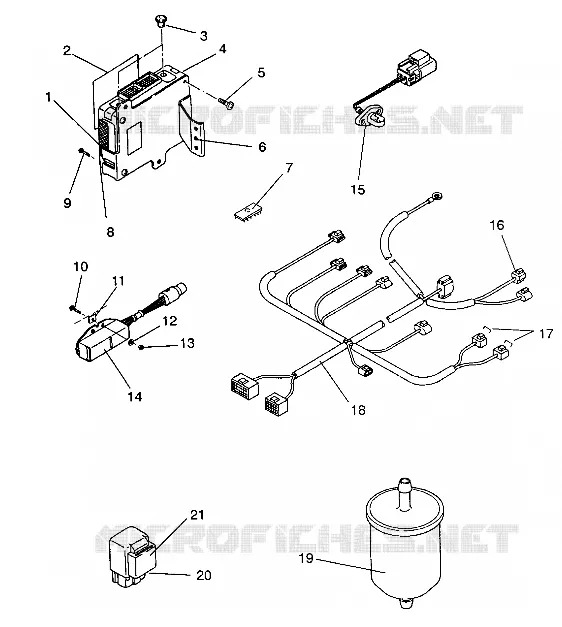 EFI PARTS 500 EFI / 0930674 AND  500 EFI SKS / 0930574 (4922962296038A)
