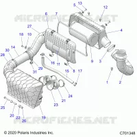 ENGINE, AIR INTAKE SYSTEM