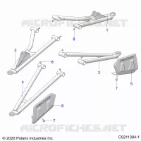 FRONT SUSPENSION A-ARMS