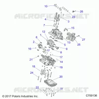ENGINE, CRANKCASE AND CRANKSHAFT