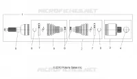 DRIVE TRAIN, REAR DRIVE SHAFT