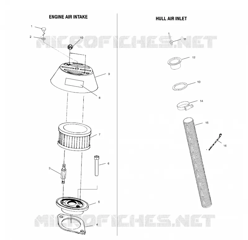 AIR INTAKE/HULL AIR INLET