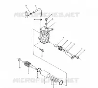 OIL PUMP ASSEMBLY 250 6X6 / W928727 (4922842284045A)