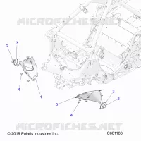CHASSIS, TIE ROD BOOT ASM.