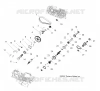 DRIVE TRAIN, MAIN GEARCASE INTERNAL